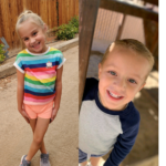 Two children smiling supported by Give Hope Nevada