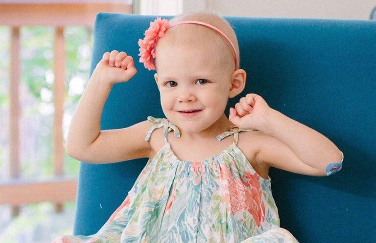 Young child supported by Give Hope Nevada smiling