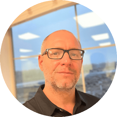 Community supporter of Give Hope Nevada wearing glasses